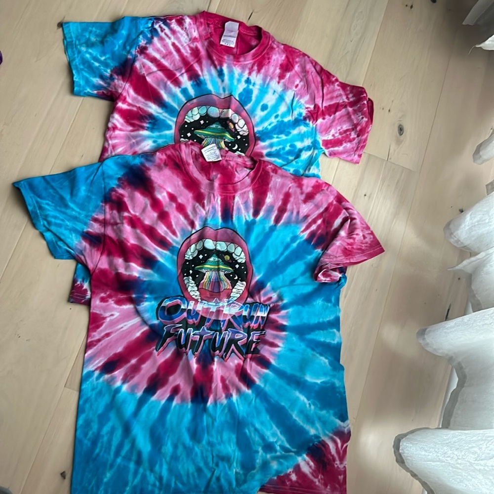 Tie die shirts